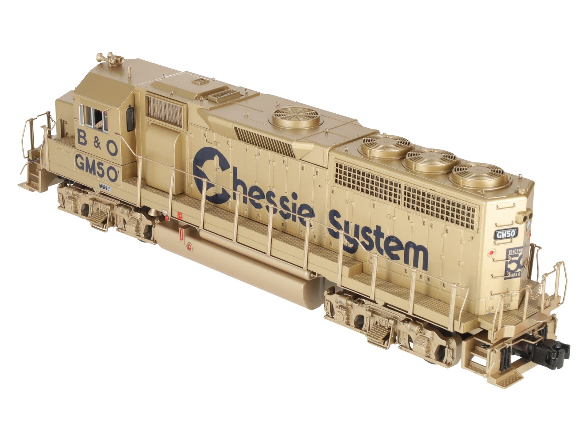 MTH 20-2782-1E O Gauge Chessie GP-40 Diesel Engine #GM50 w/PS2 LN/Box