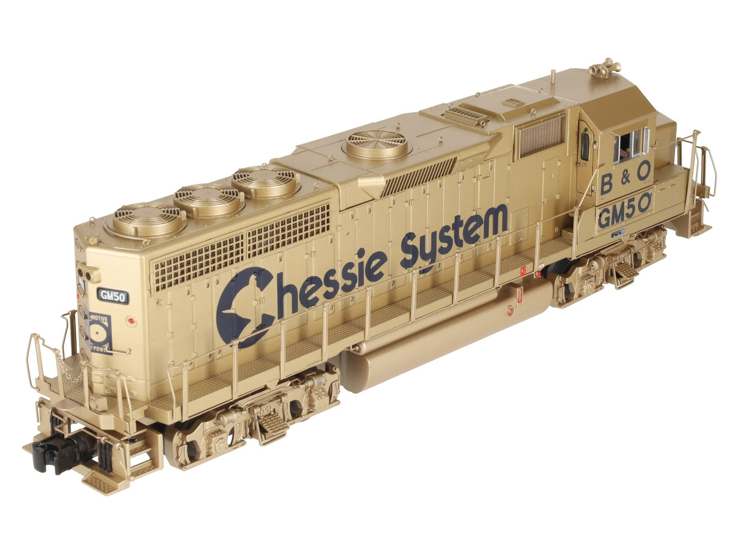 MTH 20-2782-1E O Gauge Chessie GP-40 Diesel Engine #GM50 w/PS2 LN/Box