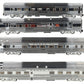 American Models S Gauge Santa Fe Chroms Budd Passenger 4-Car Set EX/Box