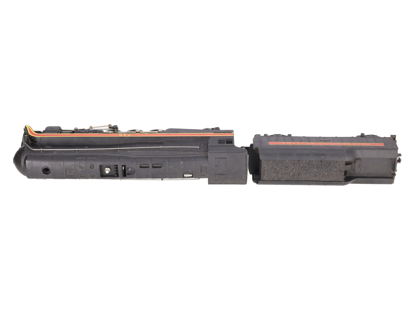 Lionel 746 Vintage O N&W J Class 4-8-4 Steam Locomotive & 746W Tender VG