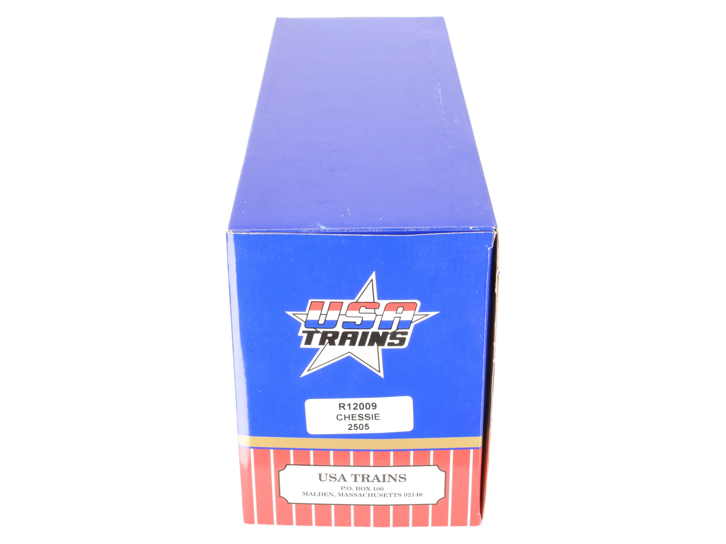USA Trains R12009 G Chessie Wood Side Caboose #2505 (Metal Wheels) LN/Box
