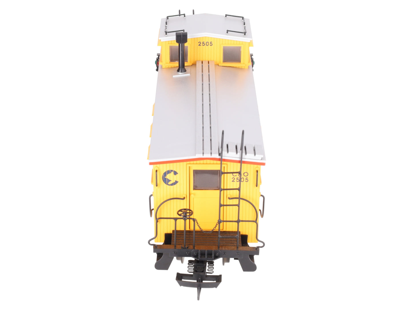 USA Trains R12009 G Chessie Wood Side Caboose #2505 (Metal Wheels) LN/Box