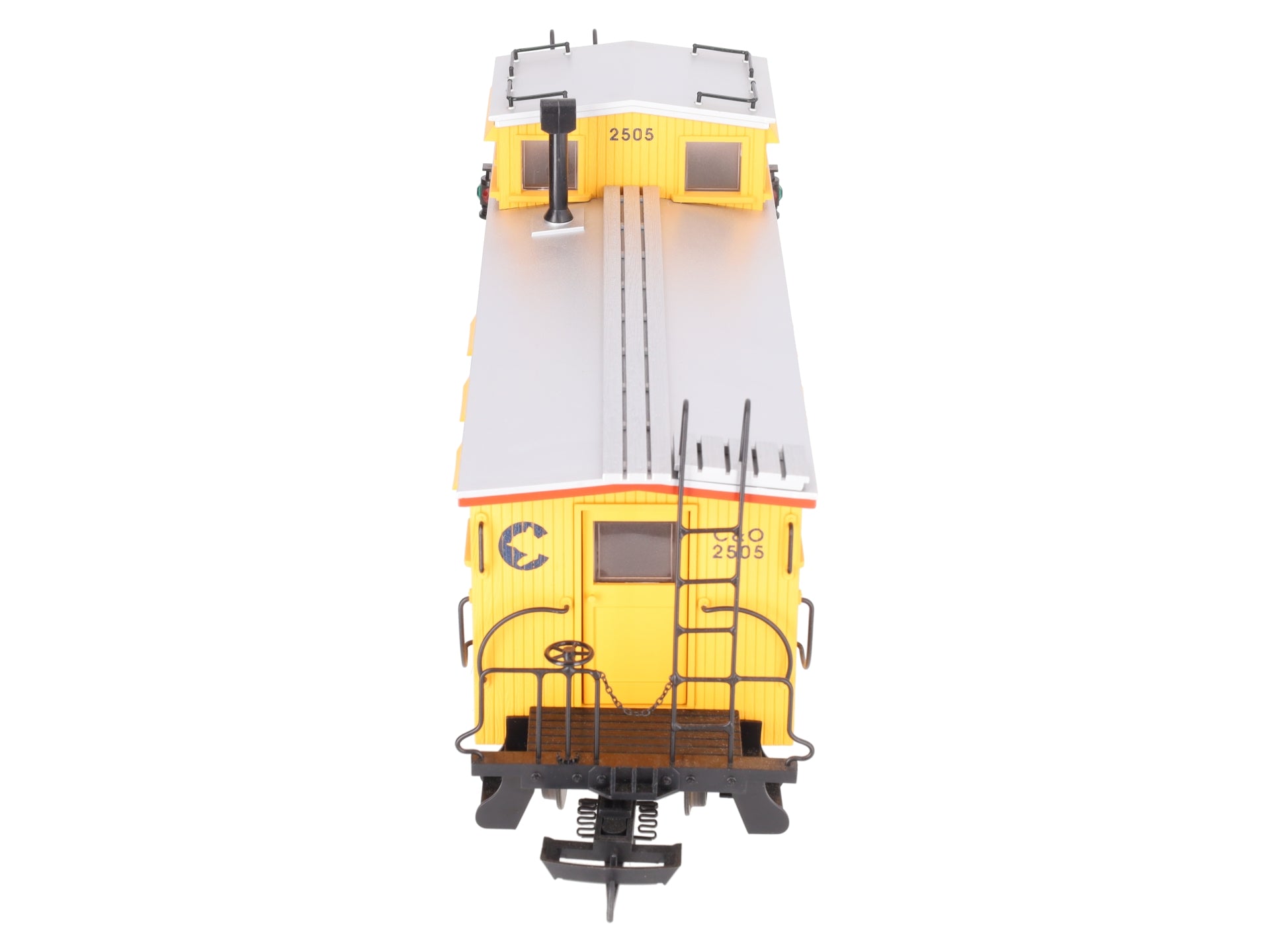 USA Trains R12009 G Chessie Wood Side Caboose #2505 (Metal Wheels) LN/Box