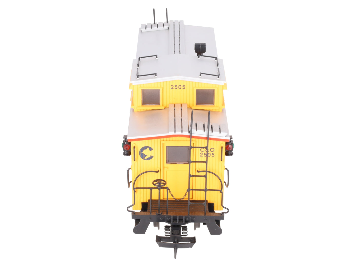 USA Trains R12009 G Chessie Wood Side Caboose #2505 (Metal Wheels) LN/Box