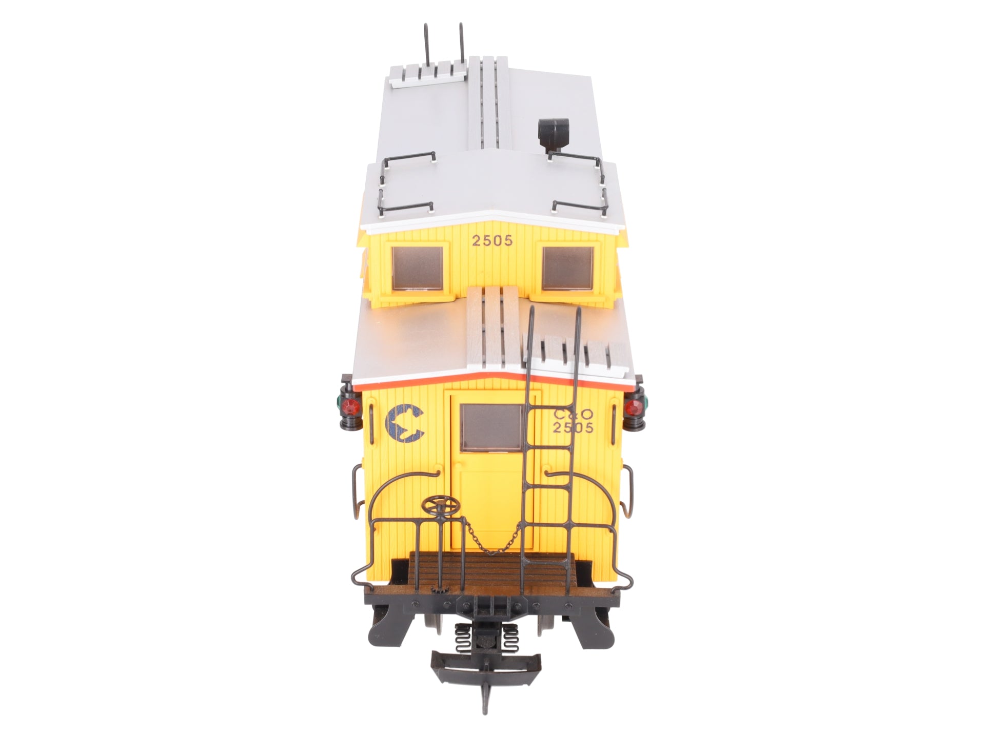 USA Trains R12009 G Chessie Wood Side Caboose #2505 (Metal Wheels) LN/Box