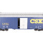 USA Trains R19208A G CSX 40' PS-1 Boxcar #141750 (Metal Wheels) LN/Box