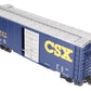 USA Trains R19208A G CSX 40' PS-1 Boxcar #141750 (Metal Wheels) LN/Box