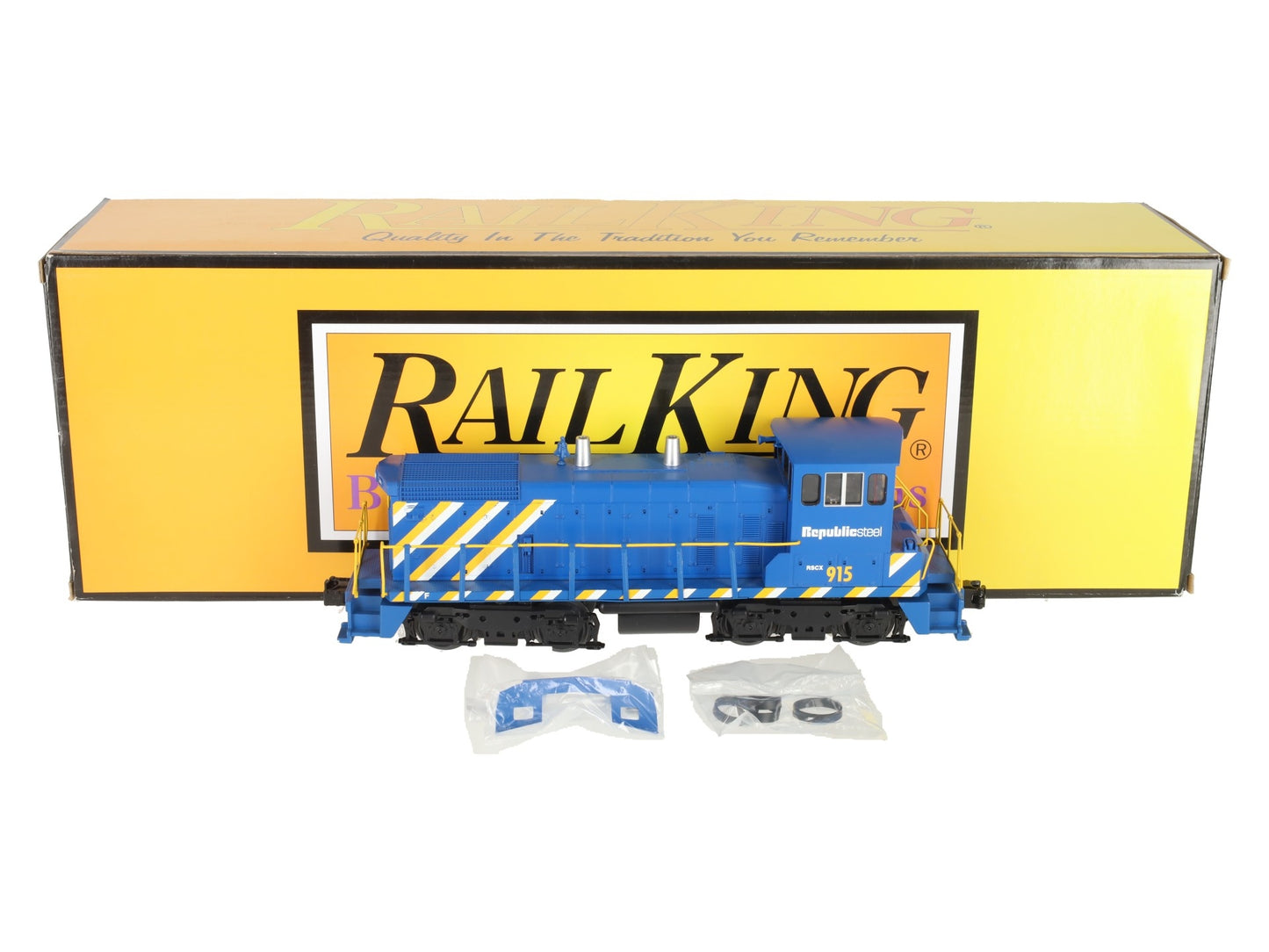 MTH 30-20841-1 O Gauge Republic Steel SW1500 Diesel Switcher #915 LN/Box