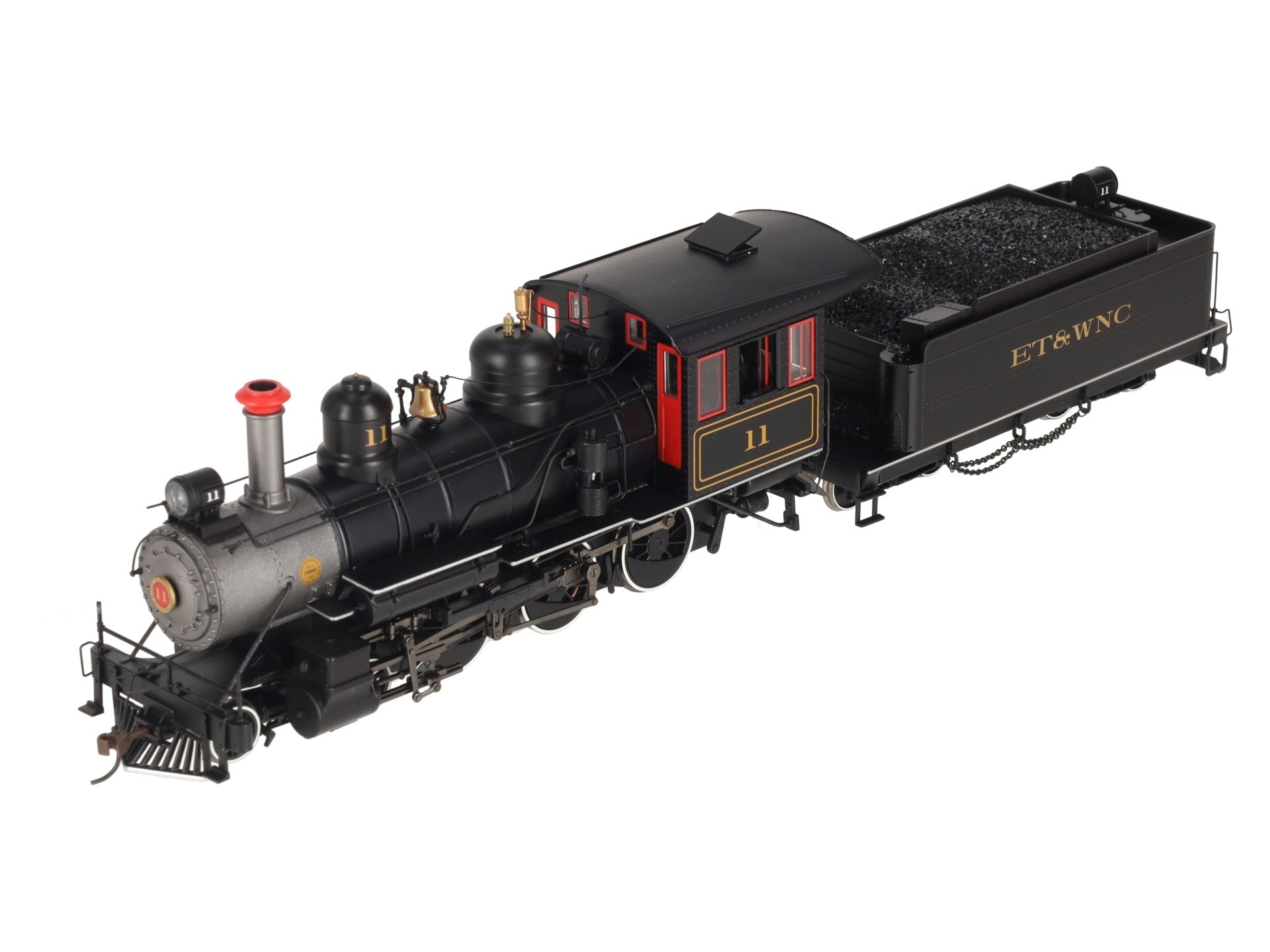 Bachmann 28671 On30 Eastern Tennessee & Western N Carolina 4-6-0 Steel Cab #11 LN/Box
