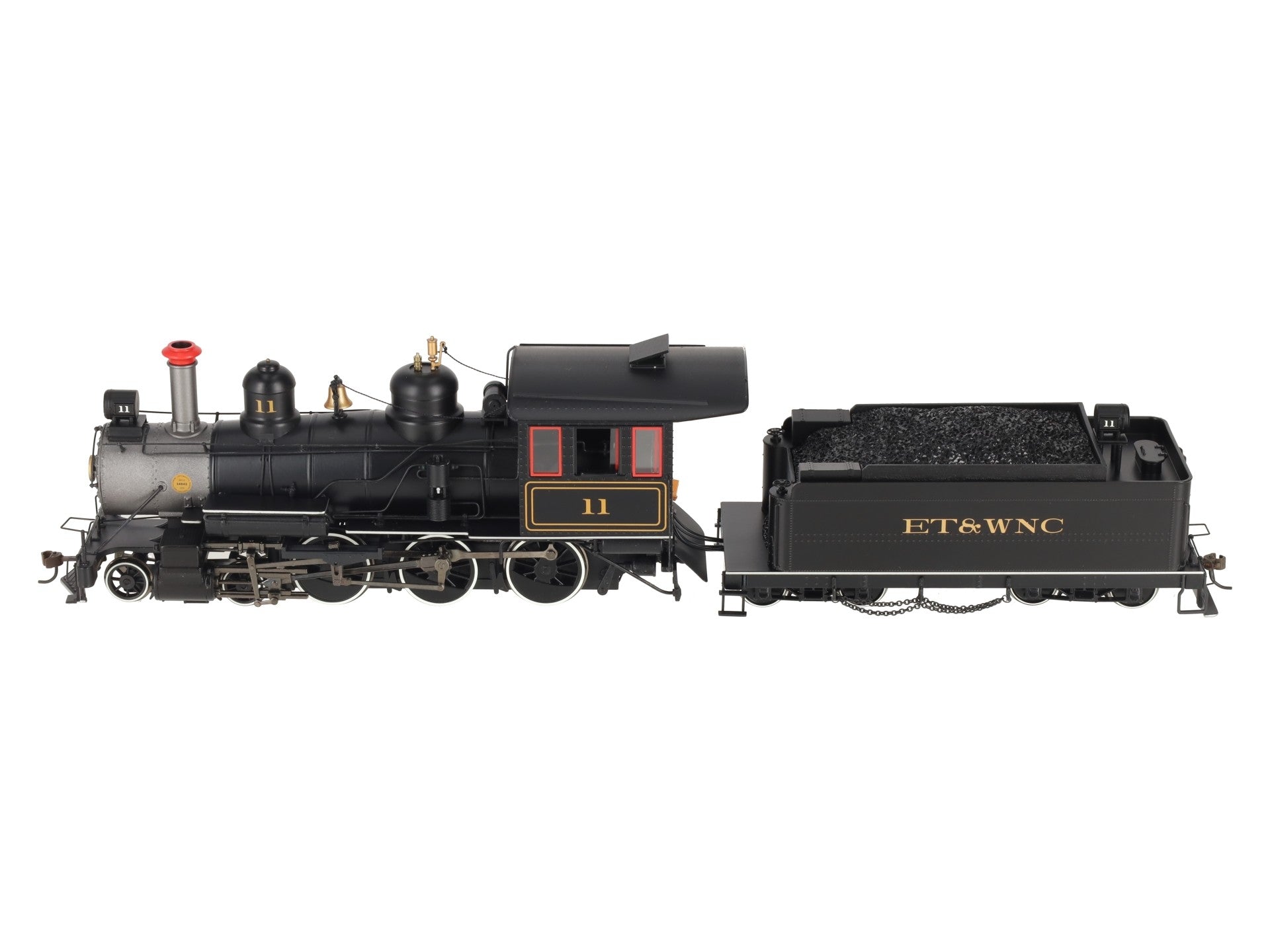 Bachmann 28671 On30 Eastern Tennessee & Western N Carolina 4-6-0 Steel Cab #11 LN/Box