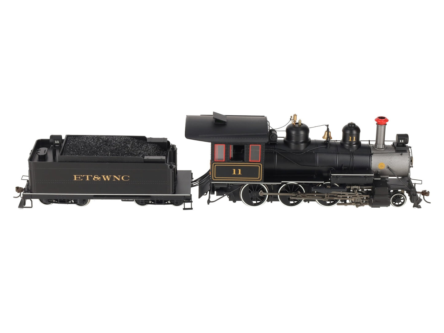 Bachmann 28671 On30 Eastern Tennessee & Western N Carolina 4-6-0 Steel Cab #11 LN/Box