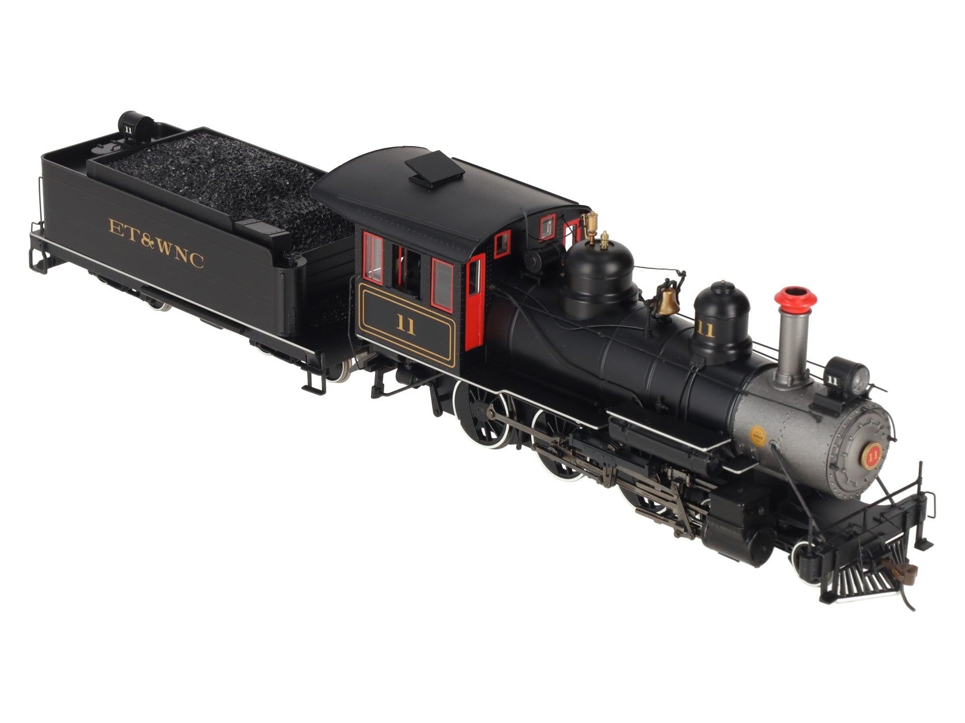 Bachmann 28671 On30 Eastern Tennessee & Western N Carolina 4-6-0 Steel Cab #11