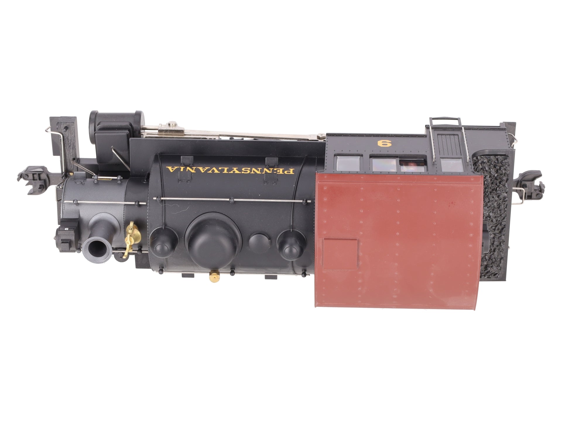 USA Trains 20056 G Pennsylvania Dockside 0-6-0T Steam Locomotive with Sound #9 EX/Box