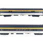 MTH 20-64035 O Gauge Chesapeake & Ohio 70' Streamlined Baggage/Coach 2-Car Set LN/Box