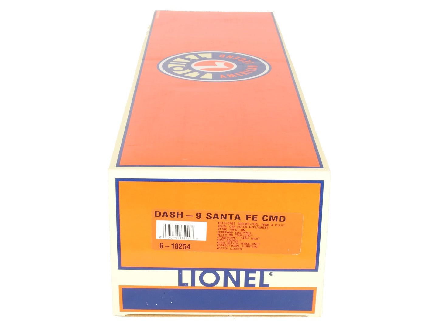 Lionel 6-18254 O Gauge AT&SF Dash9 Command Control Diesel Locomotive #605 LN/Box
