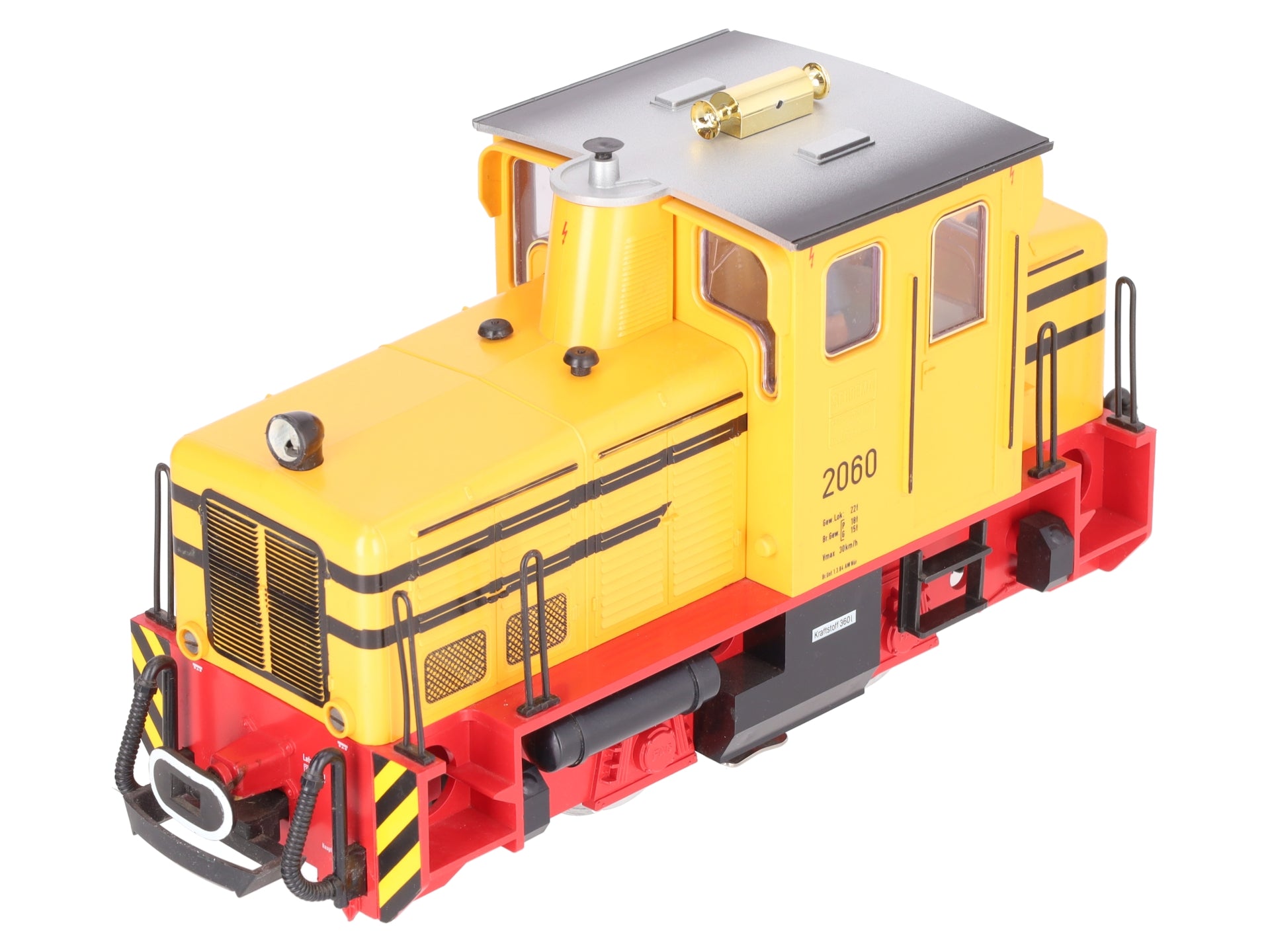 LGB 2060H Yellow Diesel Locomotive with Horn EX/Box