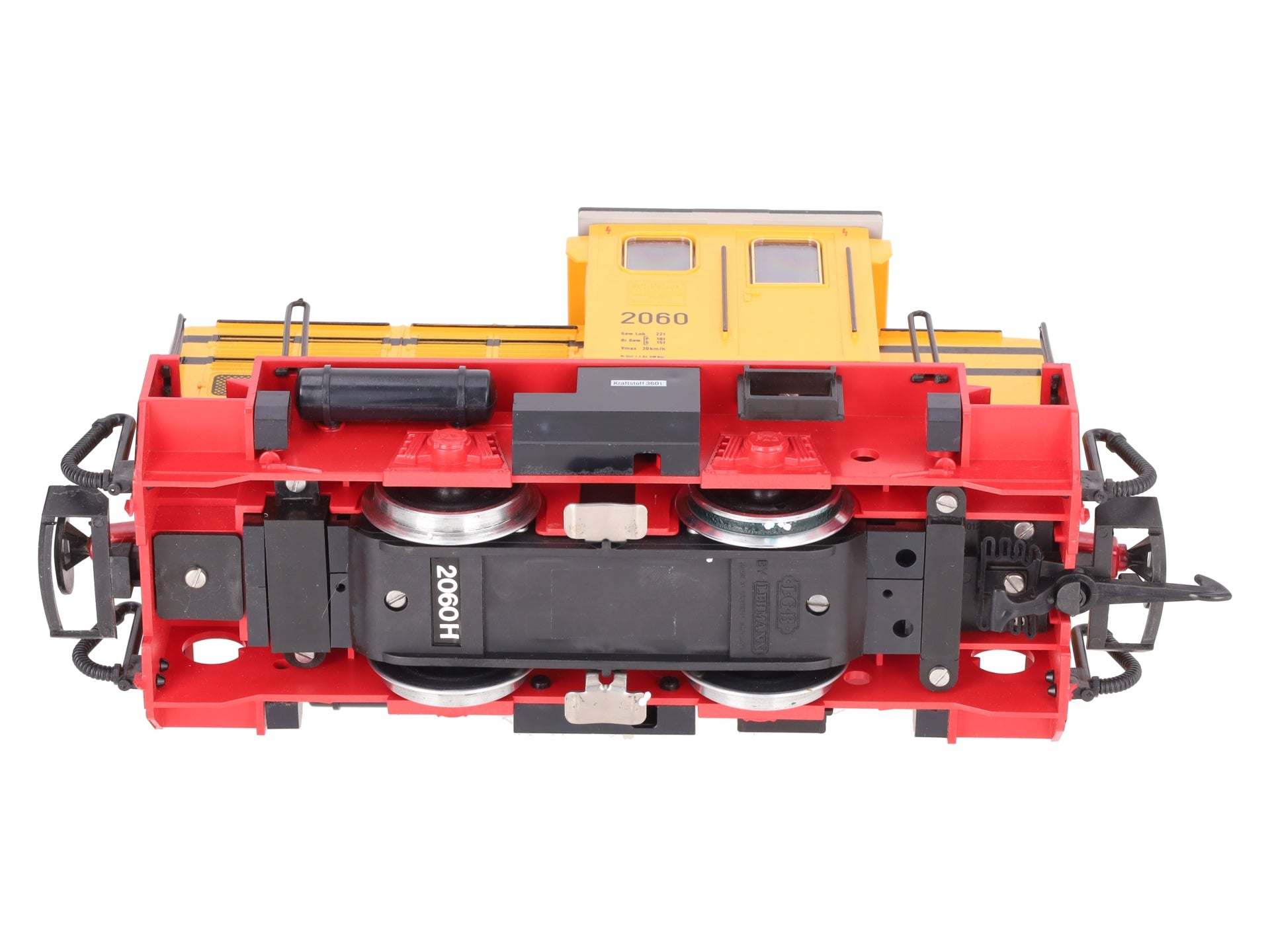 LGB 2060H Yellow Diesel Locomotive with Horn EX/Box