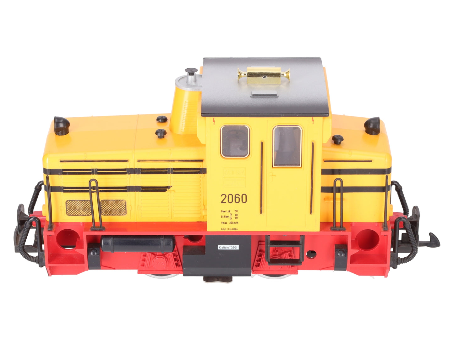 LGB 2060H Yellow Diesel Locomotive with Horn EX/Box