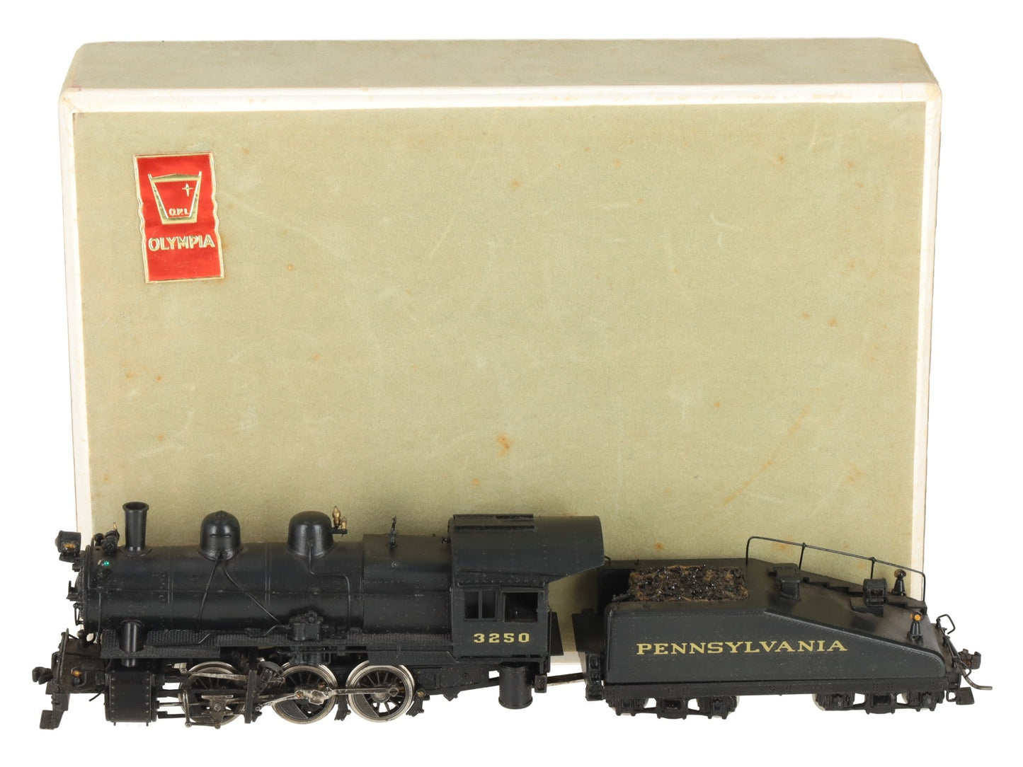 Olympia GN-129 HO Brass Custom Pennsylvania Class B6sb 0-6-0 Steam Loco & Tender EX