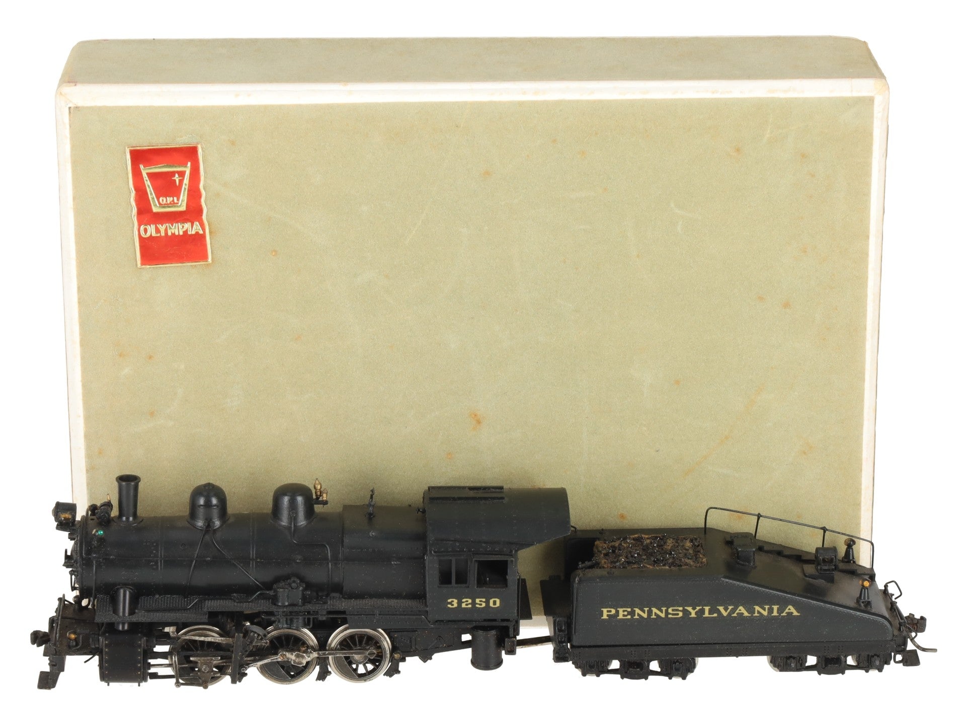 Olympia GN-129 HO Brass Custom Pennsylvania Class B6sb 0-6-0 Steam Loco & Tender EX
