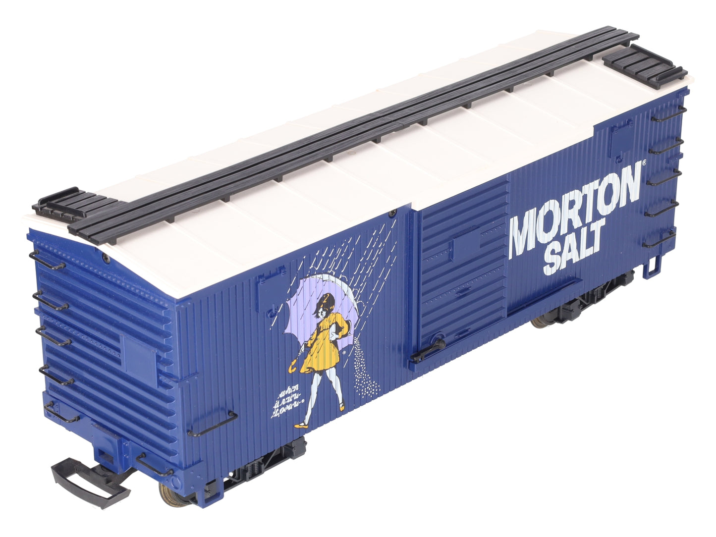 LGB 4090-MS Morton Salt Boxcar w/Metal Wheels LN/Box