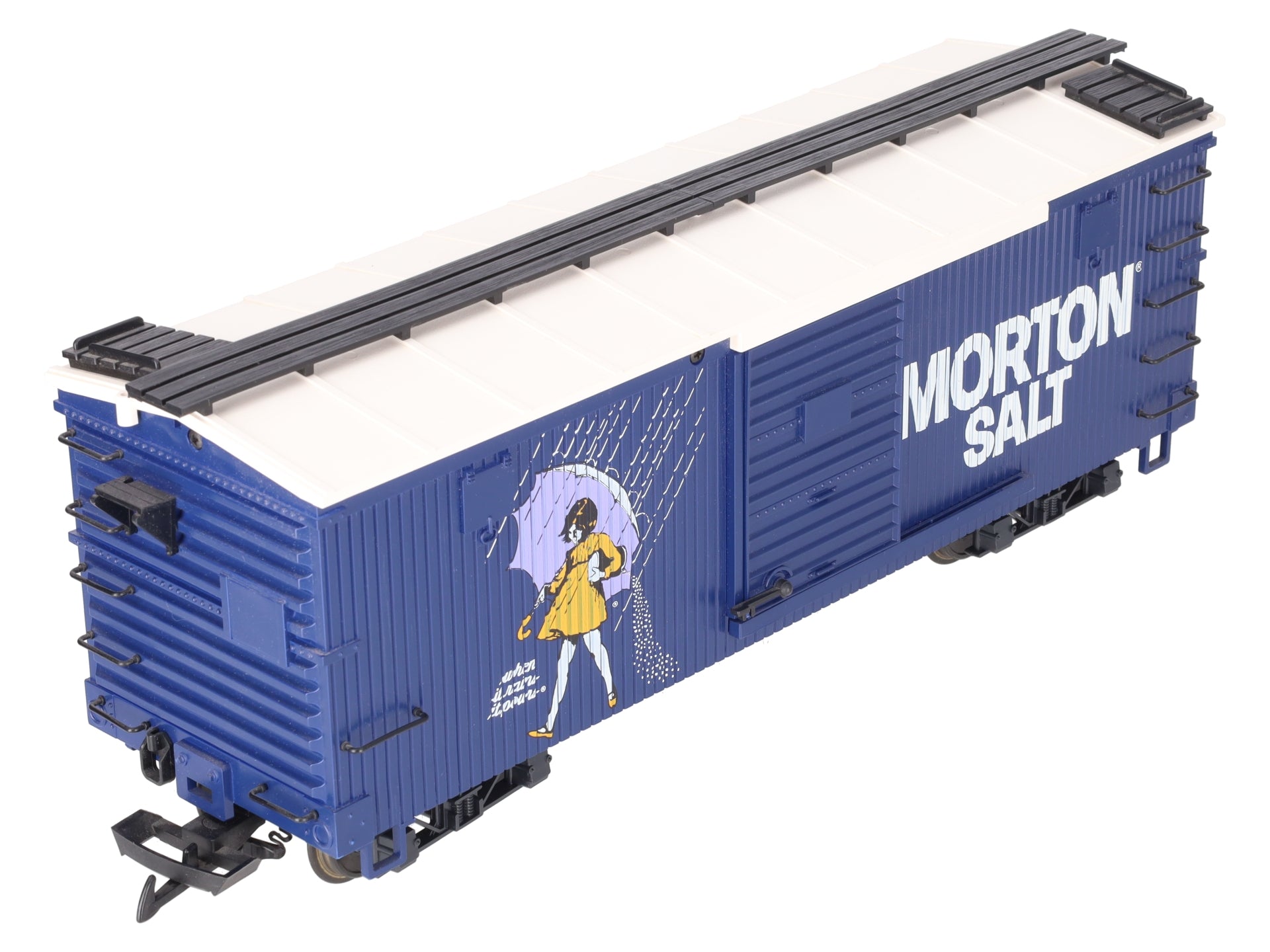 LGB 4090-MS Morton Salt Boxcar w/Metal Wheels LN/Box