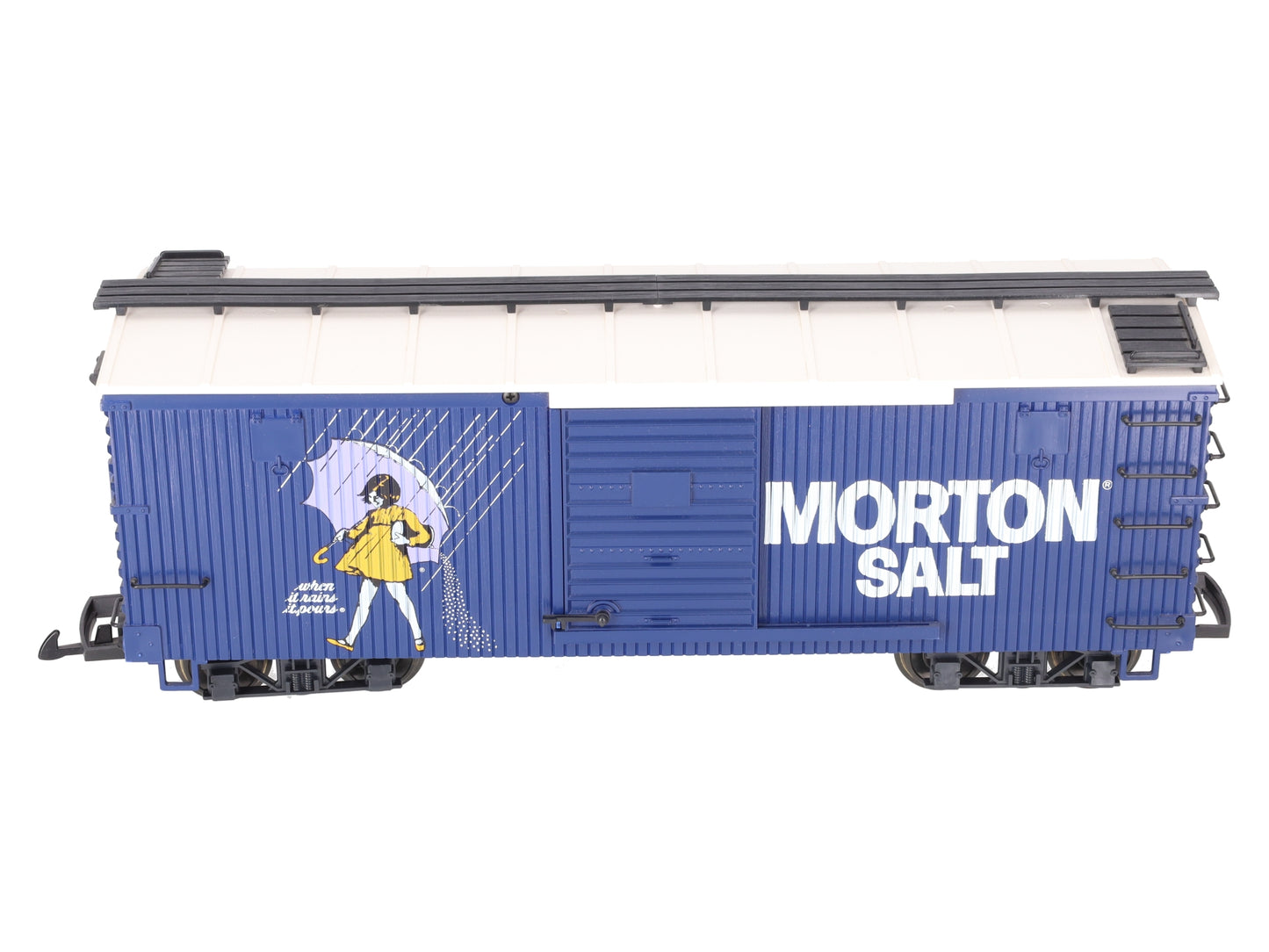 LGB 4090-MS Morton Salt Boxcar w/Metal Wheels LN/Box