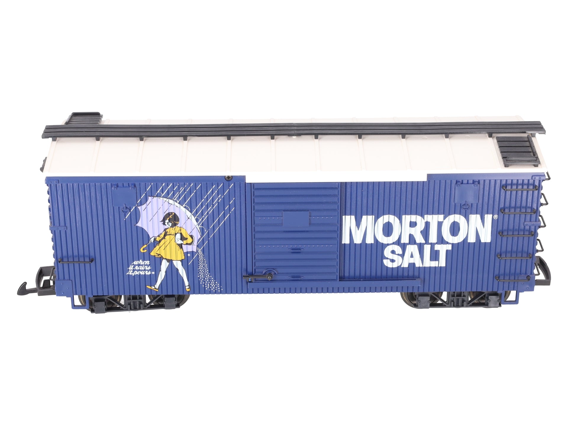 LGB 4090-MS Morton Salt Boxcar w/Metal Wheels LN/Box