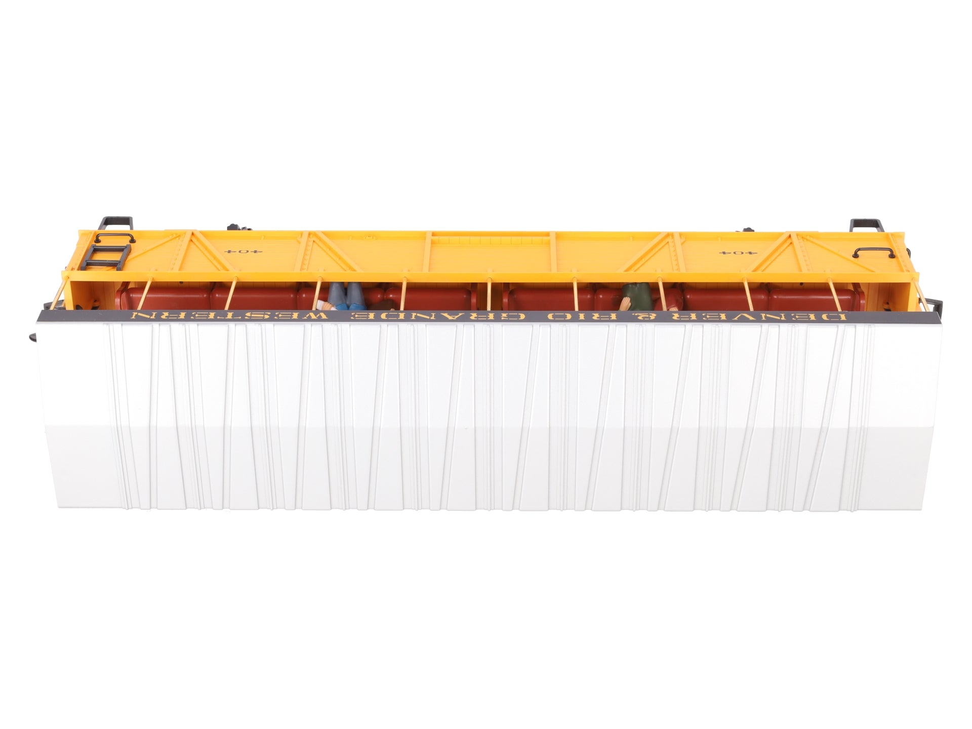 LGB 30260 Denver & Rio Grande Western Covered Passenger Car #404 (Metal Wheels) EX/Box