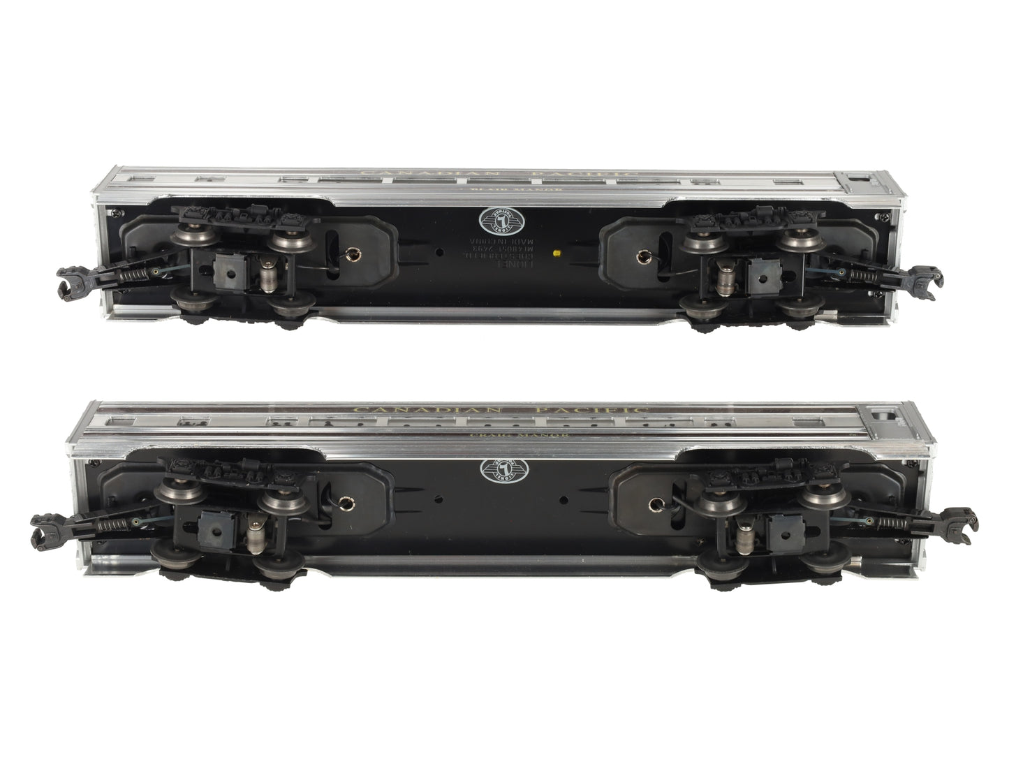 Lionel 6-39106 O Canadian Pacific Aluminum Passenger Car Set (Set of 2) EX/Box
