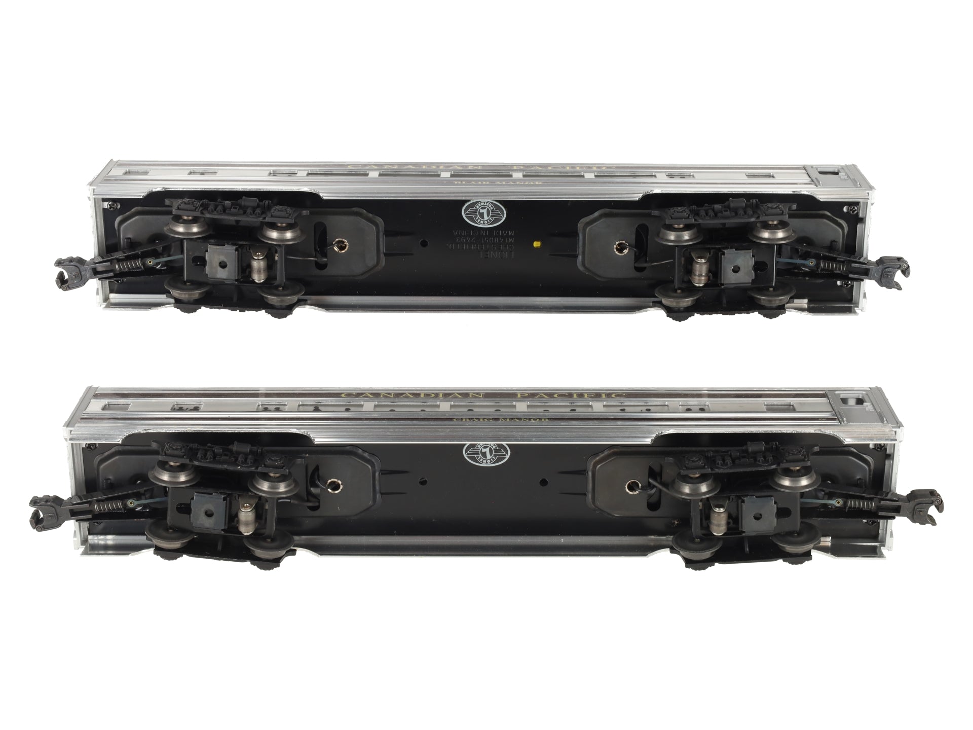 Lionel 6-39106 O Canadian Pacific Aluminum Passenger Car Set (Set of 2) EX/Box