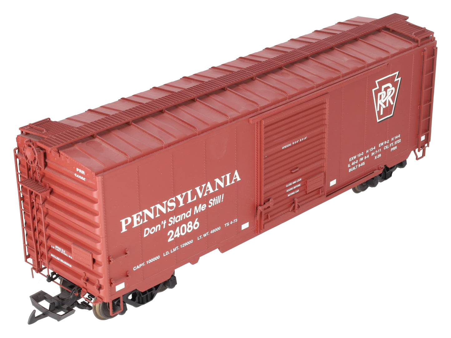 USA Trains R19214C G Pennsylvania 40 Ft. PS-1 Steel Box Car (Metal Wheels) EX/Box
