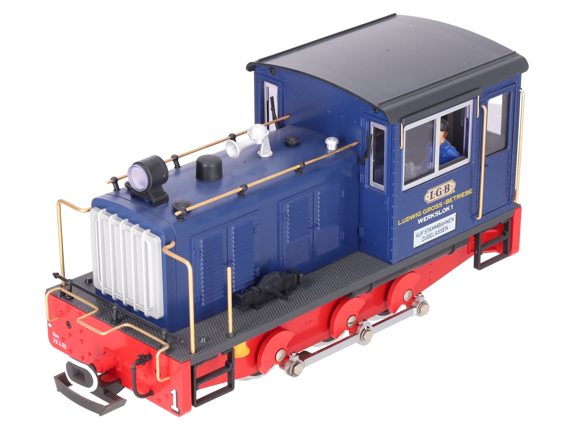 LGB 2062 G Scale Powered Diesel Locomotive EX/Box
