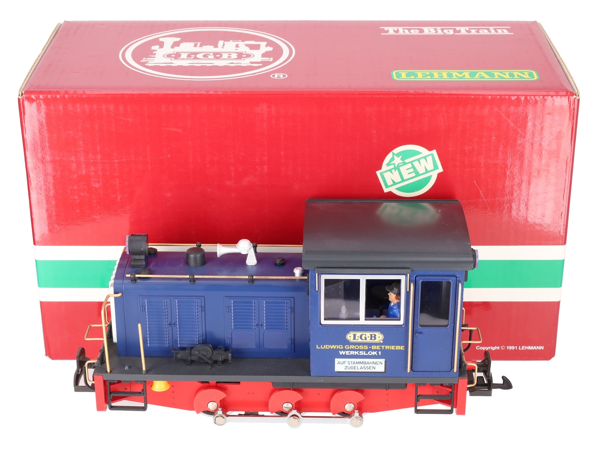 LGB 2062 G Scale Powered Diesel Locomotive EX/Box