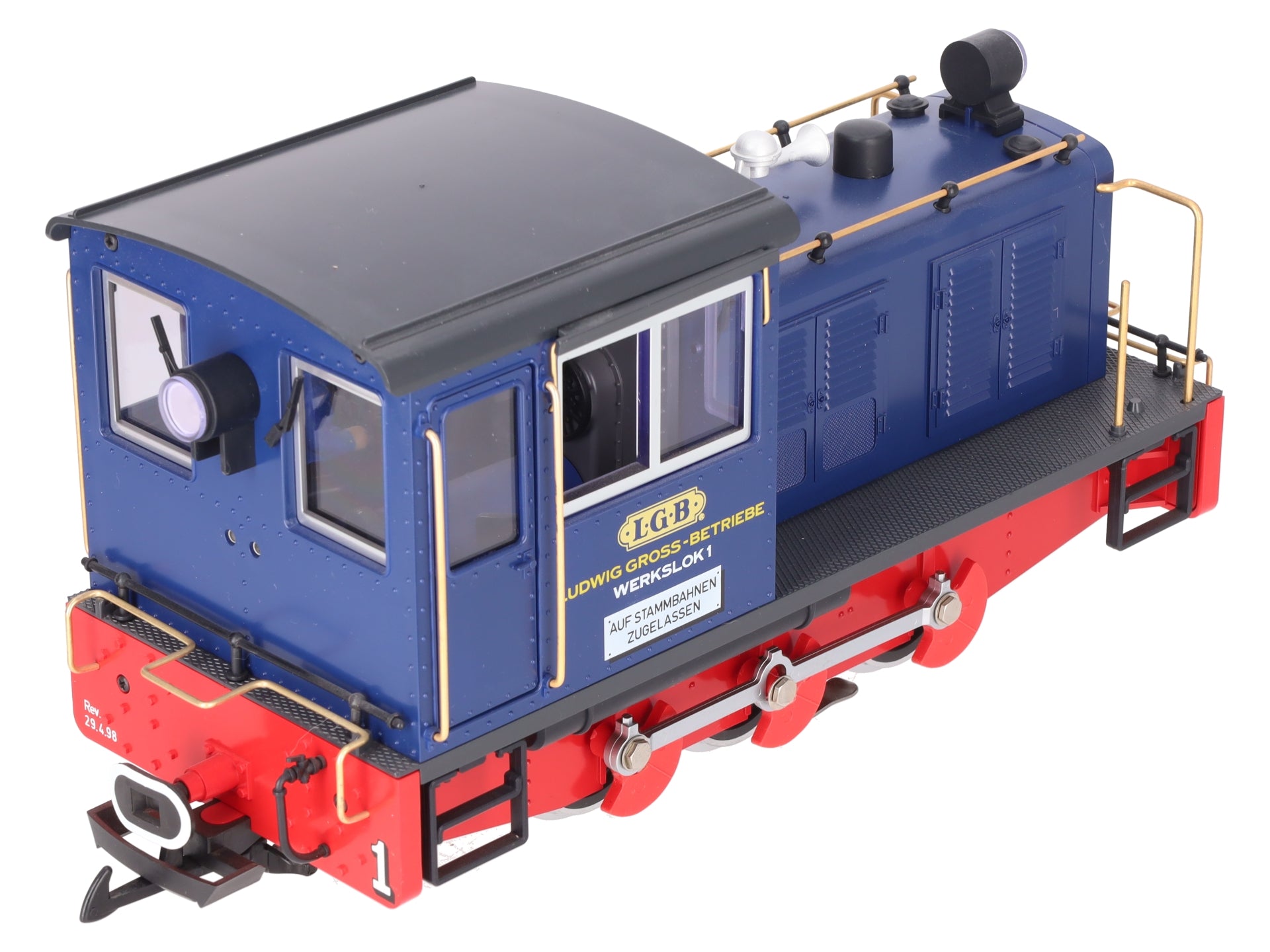 LGB 2062 G Scale Powered Diesel Locomotive EX/Box