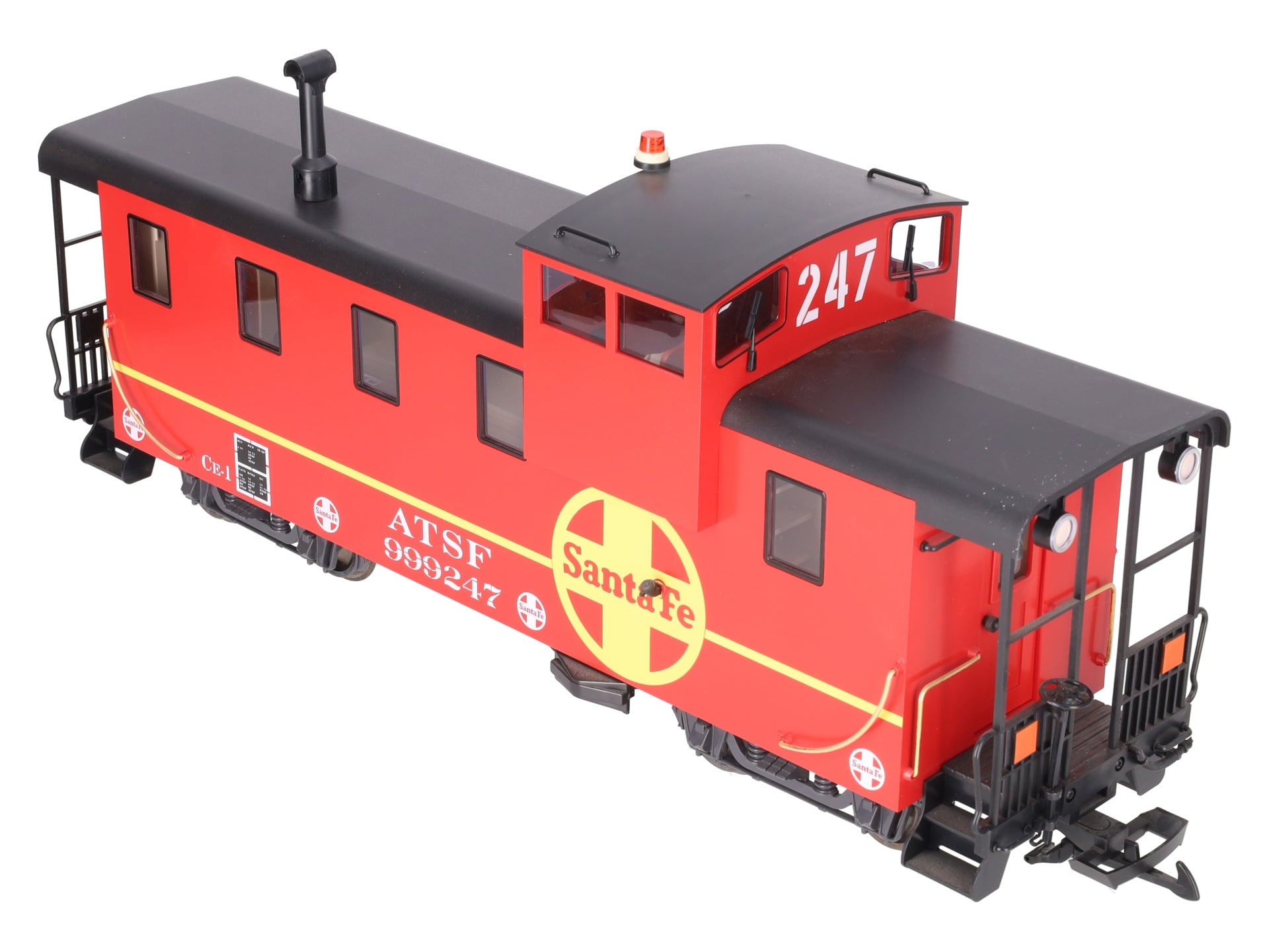 LGB 43714 Atchison, Topeka and Santa Fe Caboose (Metal Wheels) LN/Box