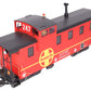 LGB 43714 Atchison, Topeka and Santa Fe Caboose (Metal Wheels) LN/Box