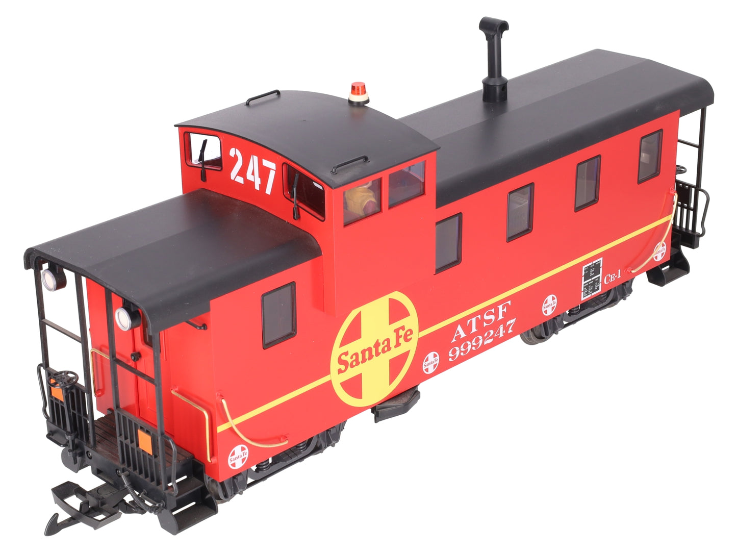 LGB 43714 Atchison, Topeka and Santa Fe Caboose (Metal Wheels) LN/Box