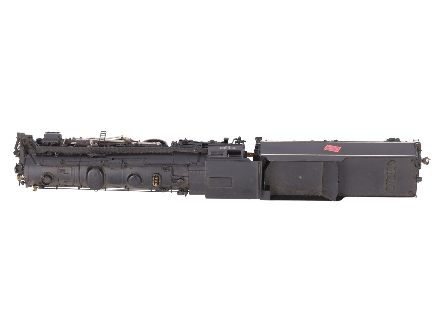 Pacific Fast Mail HO Scale Brass Milwaukee F6a 4-6-4 Steam Locomotive & Tender/Box