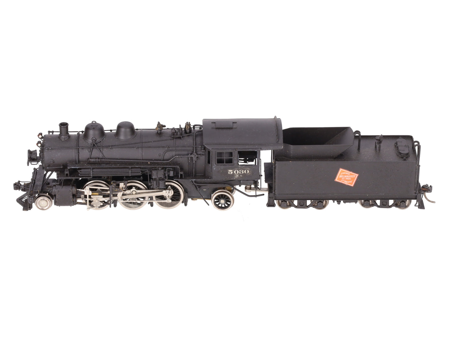 Northwest Short Line HO Scale Brass Milwaukke Rd. Class K-1 Prairie 2-6-2 Steam/Box