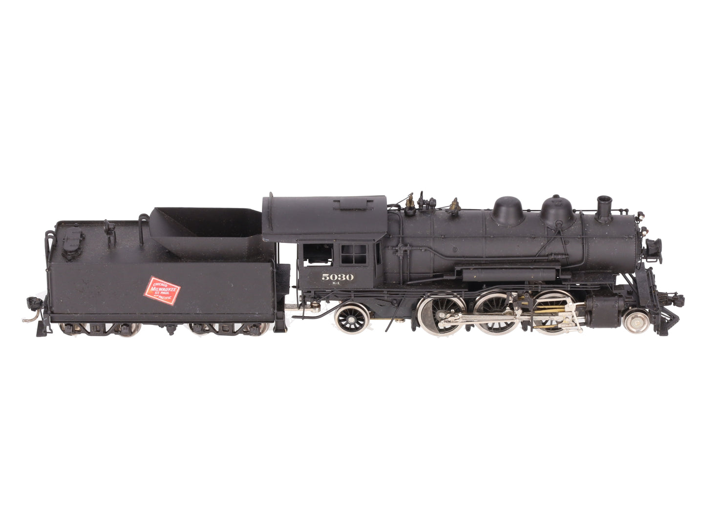 Northwest Short Line HO Scale Brass Milwaukke Rd. Class K-1 Prairie 2-6-2 Steam/Box