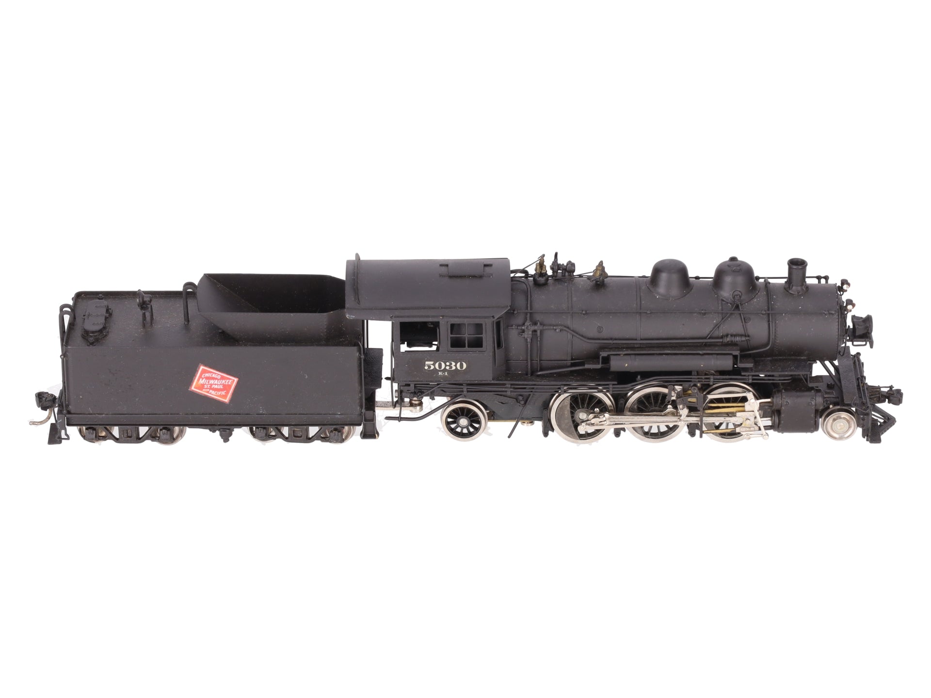 Northwest Short Line HO Scale Brass Milwaukke Rd. Class K-1 Prairie 2-6-2 Steam/Box