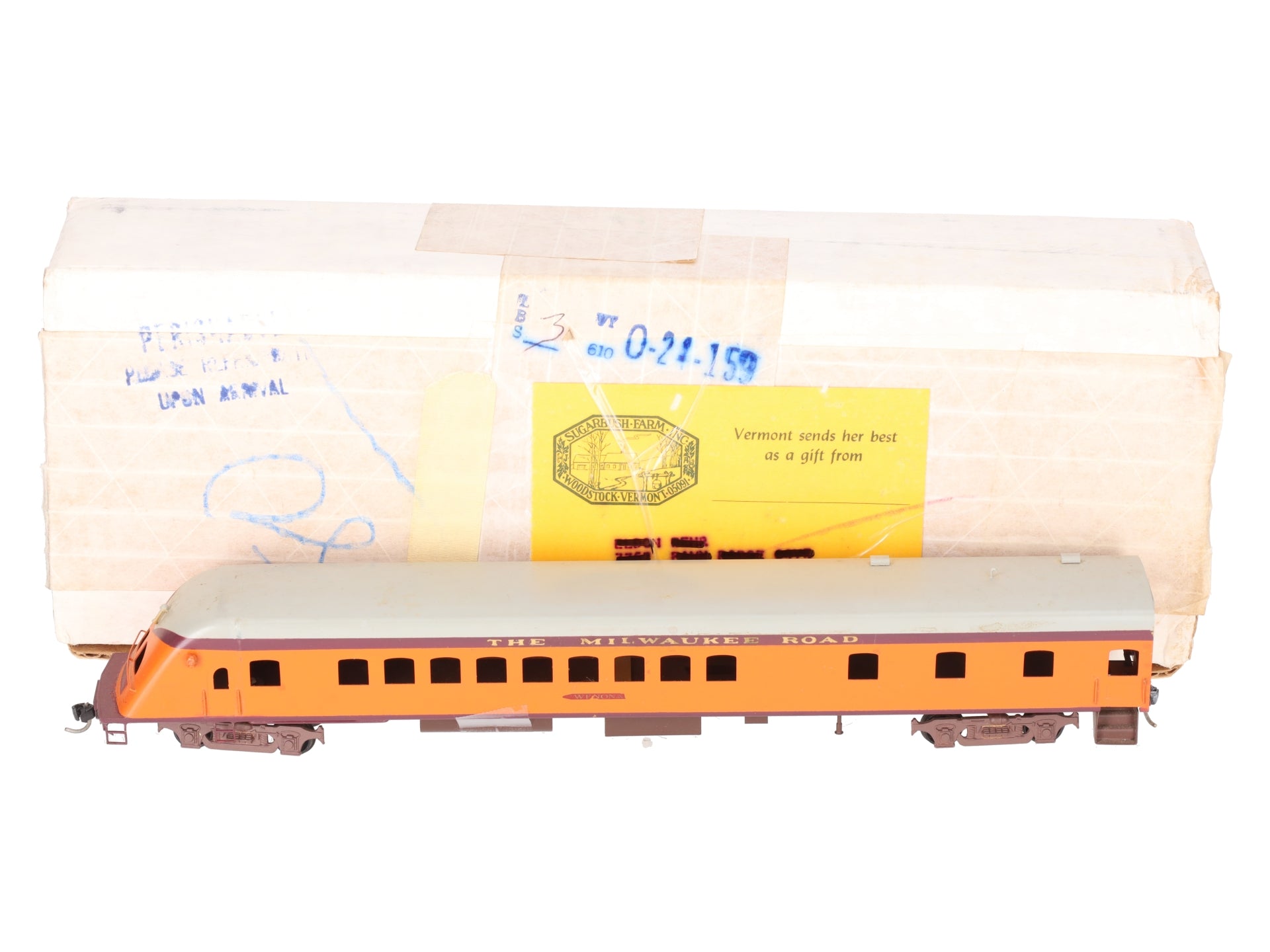 Nickel Plate Products HO BRASS Business Observation Car - Painted