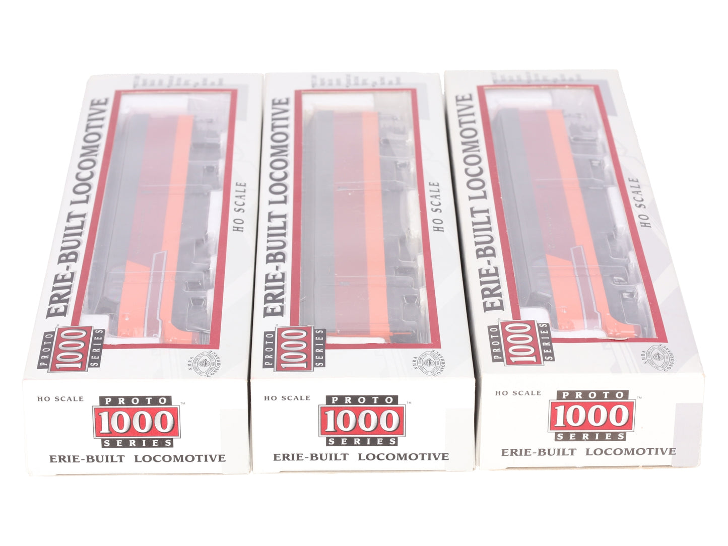 Proto 1000 23892 HO Scale Milwaukee F-M Erie-Built ABA Diesel Locomotive Set EX/Box