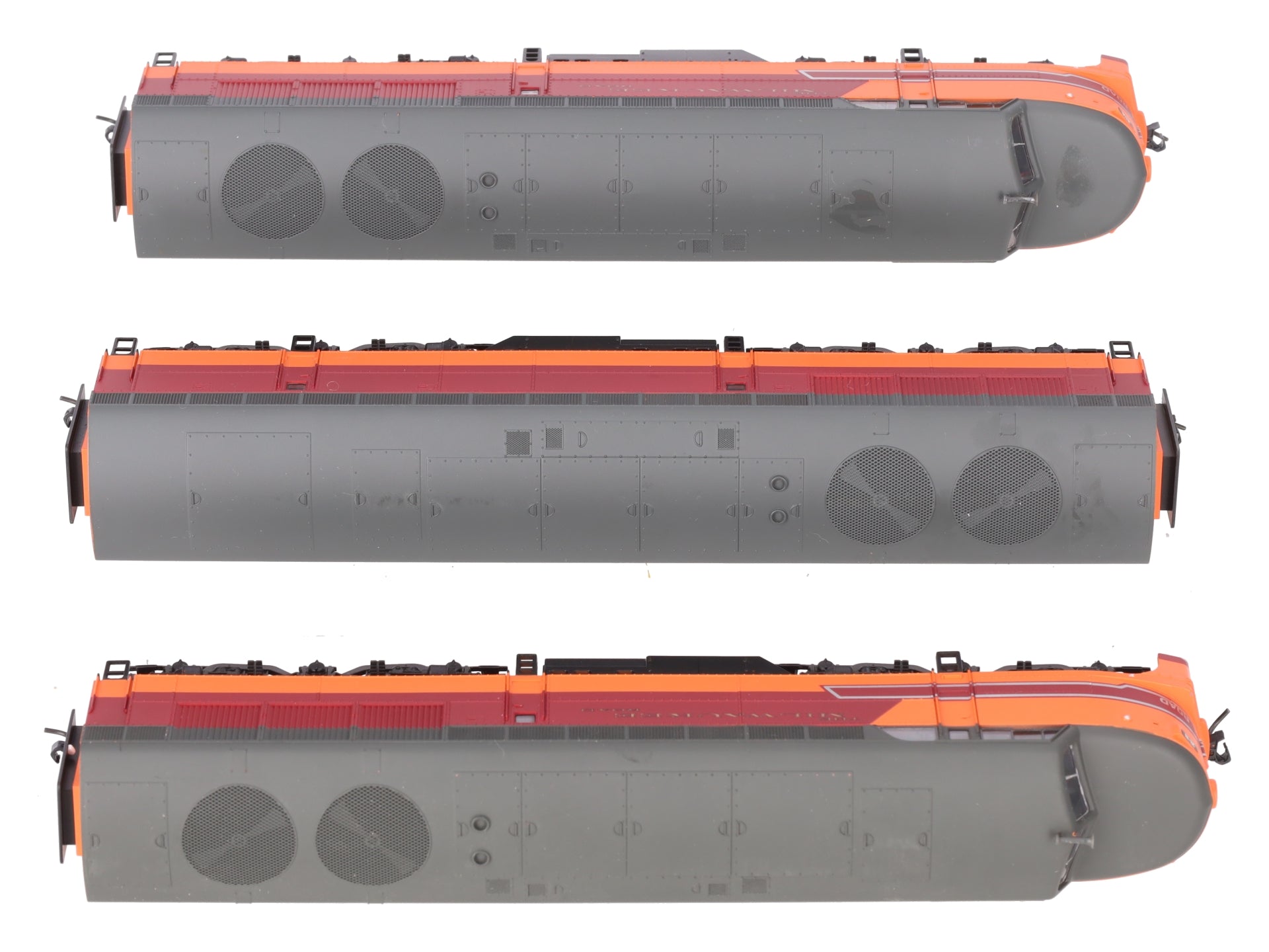 Proto 1000 23892 HO Scale Milwaukee F-M Erie-Built ABA Diesel Locomotive Set EX/Box
