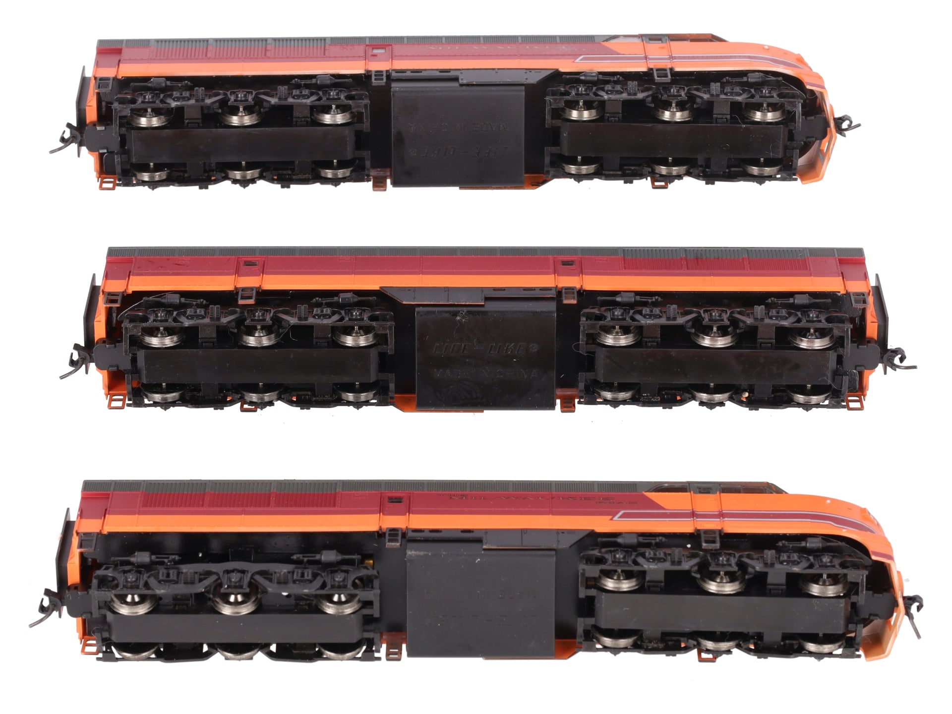 Proto 1000 23892 HO Scale Milwaukee F-M Erie-Built ABA Diesel Locomotive Set EX/Box