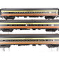 Lionel 2427500 BTO Seaboard 18" Aluminum Passenger Cars (Set of 3) LN/Box