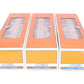 Lionel 2427500 BTO Seaboard 18" Aluminum Passenger Cars (Set of 3) LN/Box