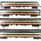 Lionel 2427490 BTO Seaboard 18" Aluminum Passenger Car Train Set LN/Box
