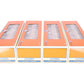 Lionel 2427490 BTO Seaboard 18" Aluminum Passenger Car Train Set LN/Box